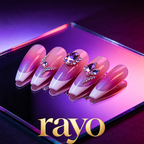 RAYO Press-On Nails — Salon Quality Reusable Sets